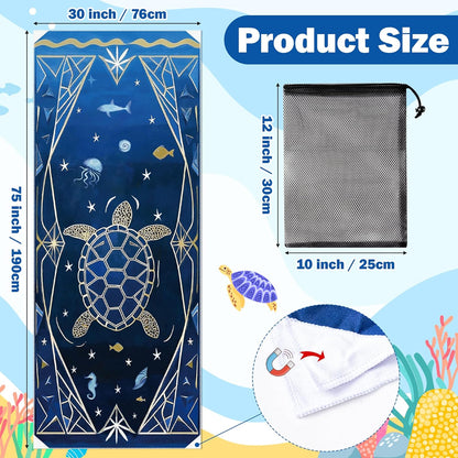 magnetic beach towels